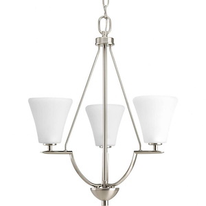 Bravo - Chandeliers Light - 3 Light in Modern style - 18 Inches wide by 21.5 Inches high