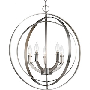 Equinox - Pendants Light - 5 Light in New Traditional and Transitional style - 22 Inches wide by 24.38 Inches high
