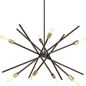 Astra - 8 Light Chandelier In Modern Style-19.63 Inches Tall and 42.38 Inches Wide - 687734