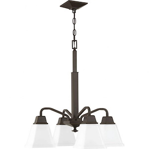 Clifton Heights - Chandeliers Light - 4 Light in Modern Craftsman and Farmhouse style - 21 Inches wide by 23.5 Inches high - 728741