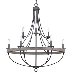 Gulliver - Chandeliers Light - 9 Light in Coastal style - 35.25 Inches wide by 40.5 Inches high