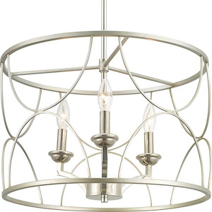 Landree - Chandeliers Light - 3 Light in Luxe and New Traditional style - 18.13 Inches wide by 12 Inches high