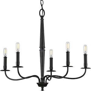 Durrell - Chandeliers Light - 5 Light in Coastal style - 26.5 Inches wide by 22.5 Inches high