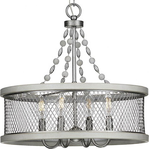 Austelle - Chandeliers Light - 4 Light in Farmhouse style - 18 Inches wide by 17.13 Inches high