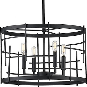 Torres - Chandeliers Light - 4 Light in Modern style - 18 Inches wide by 11.62 Inches high - 1211170