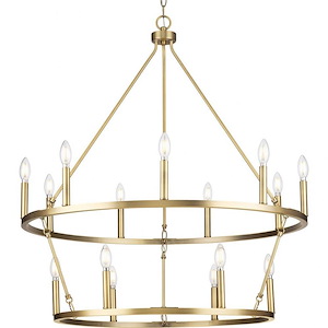 Gilliam - 15 Light Chandelier In New Traditional Style-38.37 Inches Tall and 35.5 Inches Wide - 1283940