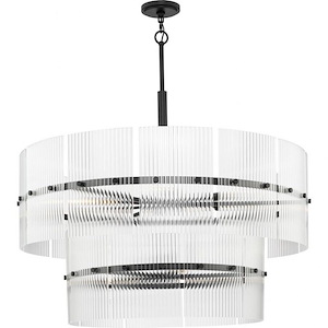 Seville - 9 Light Chandelier-30 Inches Tall and 37.87 Inches Wide