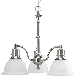 Madison - Chandeliers Light - 3 Light - Bell Shade in Transitional and Traditional style - 22 Inches wide by 20 Inches high - 118164