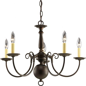 Americana - Chandeliers Light - 5 Light in Traditional style - 23.5 Inches wide by 16.75 Inches high - 6905