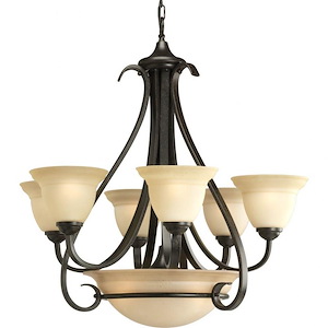 Torino - Chandeliers Light - 6 Light in Transitional style - 28.63 Inches wide by 29.88 Inches high