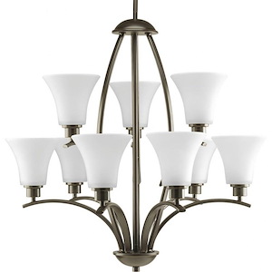 Joy - Chandeliers Light - 9 Light in Transitional and Traditional style - 28 Inches wide by 27.75 Inches high