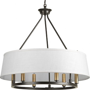 Cherish - Chandeliers Light - 6 Light in Coastal style - 24 Inches wide by 22.38 Inches high