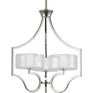 Caress - 24.5 Inch Height - Chandeliers Light - 3 Light - Line Voltage