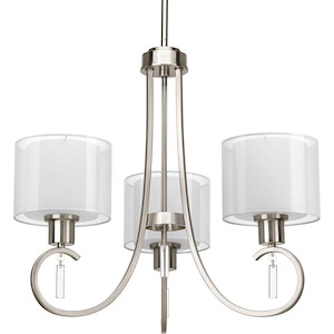 Invite - Chandeliers Light - 3 Light in New Traditional and Transitional style - 22 Inches wide by 19.75 Inches high - 394723