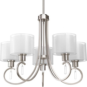 Invite - Chandeliers Light - 5 Light in New Traditional and Transitional style - 25.25 Inches wide by 20.75 Inches high