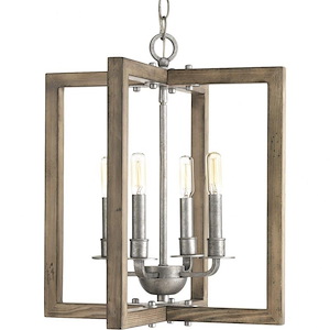 Turnbury - Chandeliers Light - 4 Light in Coastal style - 16 Inches wide by 18.75 Inches high - 544219