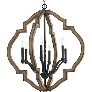 Spicewood - Chandeliers Light - 6 Light in Farmhouse style - 30 Inches wide by 32.5 Inches high