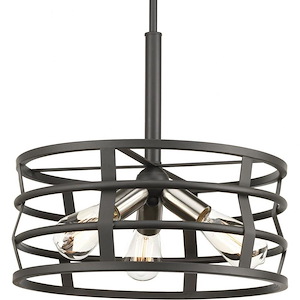Remix - Pendants Light - 3 Light in Bohemian and Farmhouse style - 16 Inches wide by 15 Inches high - 614930