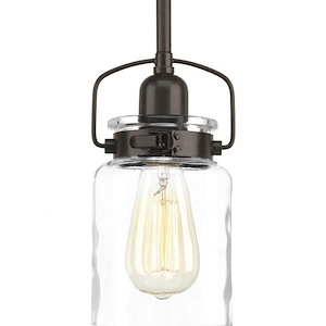 Calhoun - Pendants Light - 1 Light in Farmhouse style - 4.75 Inches wide by 9 Inches high