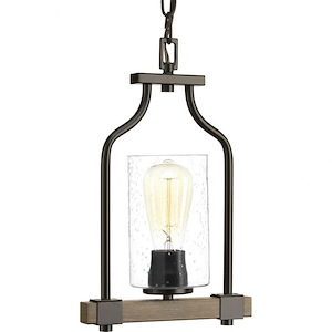 Barnes Mill - Pendants Light - 1 Light in Farmhouse style - 8.75 Inches wide by 14 Inches high