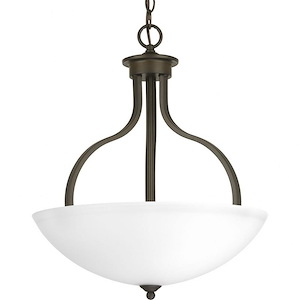 Laird - 3 Light - Bowl Shade in Transitional and Traditional style - 17 Inches wide by 20.75 Inches high