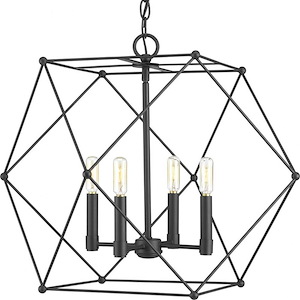 Spatial - Pendants Light - 4 Light in Bohemian and Modern style - 23.5 Inches wide by 19 Inches high - 687707