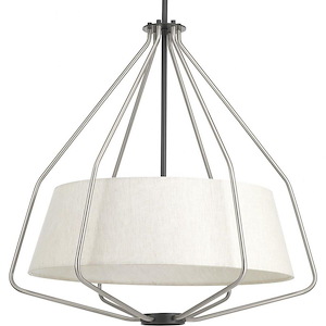 Hangar - Pendants Light - 3 Light - Drum Shade in Farmhouse style - 24 Inches wide by 24.25 Inches high - 687817