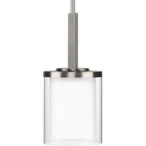 Mast - Pendants Light - 1 Light - Cylinder Shade in Coastal style - 6.25 Inches wide by 14 Inches high