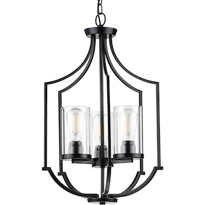 Lassiter - 3 Light - Cylinder Shade in Modern style - 16.63 Inches wide by 26 Inches high - 930191
