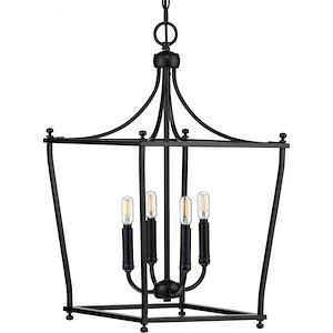 Parkhurst - 4 Light in New Traditional and Transitional style - 14.38 Inches wide by 24.38 Inches high - 930208