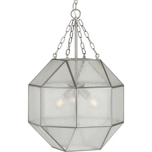 Mauldin - Pendants Light - 3 Light in Bohemian and Farmhouse style - 17 Inches wide by 27.25 Inches high