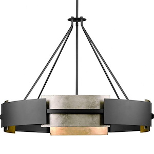 Lowery - 6 Light Pendant In Industrial Style-23.75 Inches Tall and 31.75 Inches Wide - 1284038