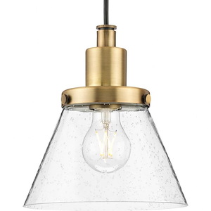 Hinton - 1 Light Pendant In Farmhouse Style-8.62 Inches Tall and 8 Inches Wide