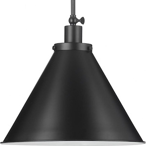 Hinton - 1 Light Pendant In Farmhouse Style-14 Inches Tall and 16 Inches Wide - 1283974