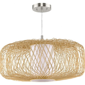 Cordova - 1 Light Large Pendant In Modern Style-12 Inches Tall and 22 Inches Wide