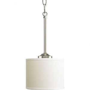Inspire - Pendants Light - 1 Light - Drum Shade in Transitional and Traditional style - 6.5 Inches wide by 6.25 Inches high