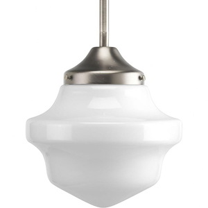 School House Pendant - Pendants Light - 1 Light in Coastal style - 8 Inches wide by 9 Inches high