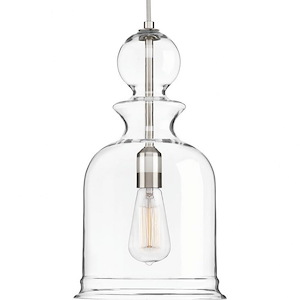 Staunton - Pendants Light - 1 Light in Bohemian and Coastal style - 9 Inches wide by 16.5 Inches high