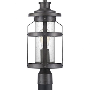 Haslett - Outdoor Light - 1 Light in Farmhouse style - 7.5 Inches wide by 18 Inches high - 756689