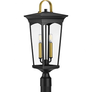 Chatsworth - Outdoor Light - 2 Light in New Traditional and Transitional style - 9 Inches wide by 23.5 Inches high