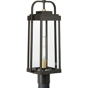Walcott - 1 Light Outdoor Post Lantern In Transitional Style-21.37 Inches Tall and 6.5 Inches Wide - 1265546
