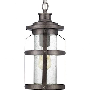 Haslett - Outdoor Light - 1 Light in Farmhouse style - 7.5 Inches wide by 16.25 Inches high