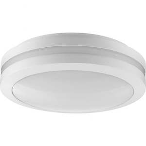 Hard Nox - 25W 1 LED Outdoor Flush Mount In Utilitarian Style-3 Inches Tall and 11.9 Inches Wide