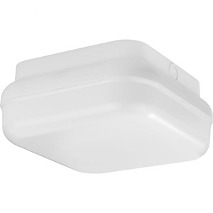 Hard Nox - 25W 1 LED Outdoor Flush Mount In Utilitarian Style-4.5 Inches Tall and 10 Inches Wide