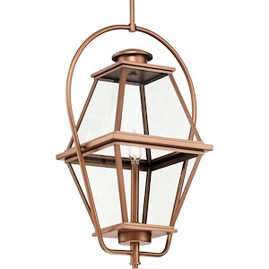 Bradshaw - 1 Light Outdoor Hanging Lantern In Traditional Style-25.62 Inches Tall and 12 Inches Wide