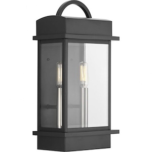 Santee - Outdoor Light - 2 Light in Farmhouse style - 8 Inches wide by 15.25 Inches high