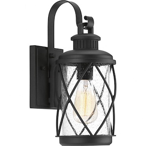 Hollingsworth - Outdoor Light - 1 Light in Farmhouse style - 6 Inches wide by 14.5 Inches high