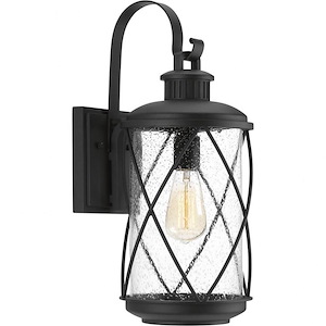 Hollingsworth - Outdoor Light - 1 Light in Farmhouse style - 8 Inches wide by 19 Inches high - 687768