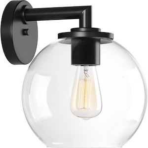 Globe Lanterns - Outdoor Light - 1 Light - Globe Shade in Farmhouse style - 9.88 Inches wide by 11.63 Inches high