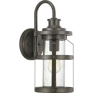 Haslett - Outdoor Light - 1 Light in Farmhouse style - 7.5 Inches wide by 18.13 Inches high